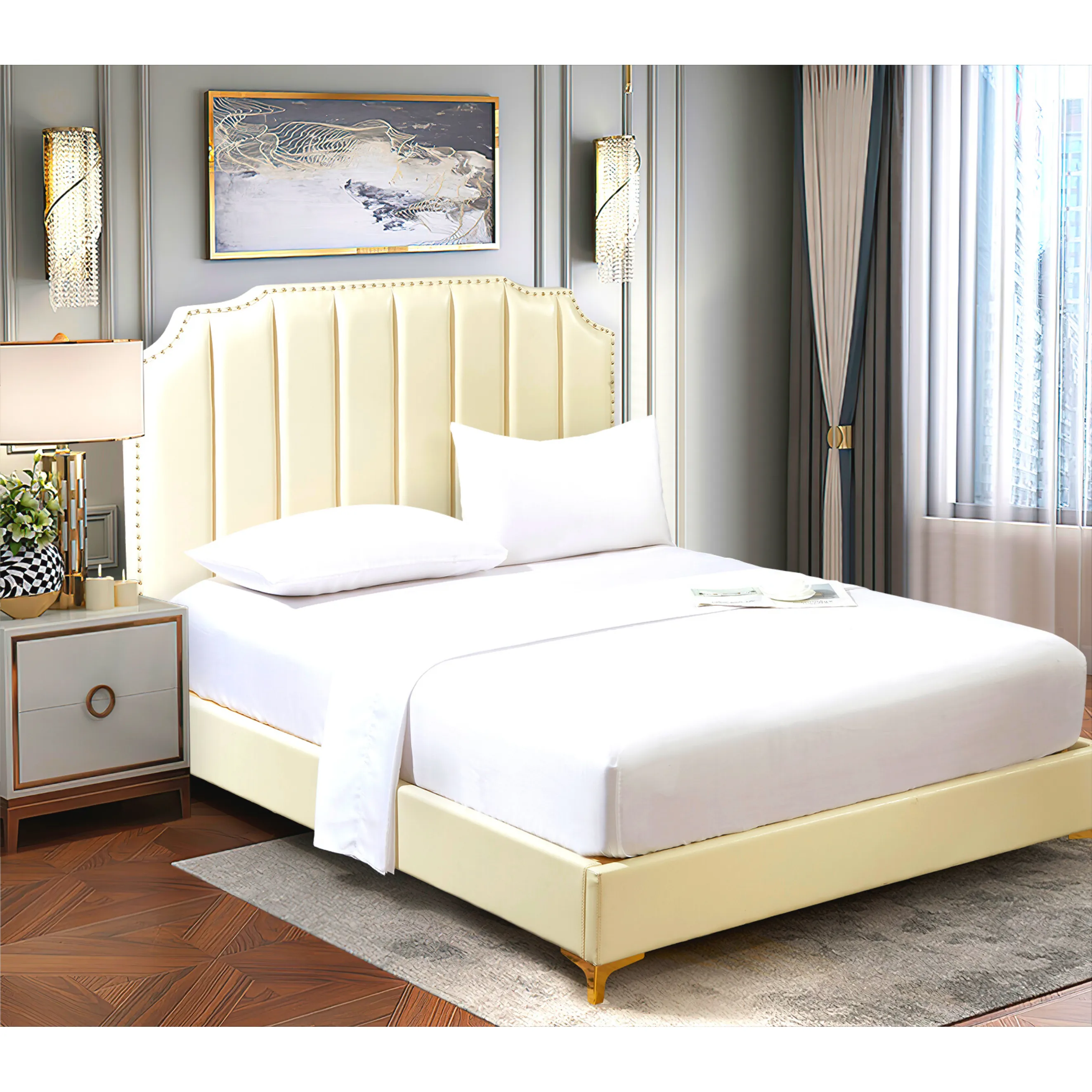 100% Lyocell King Bedsheet Set | Premium Bedding for Extra Comfort