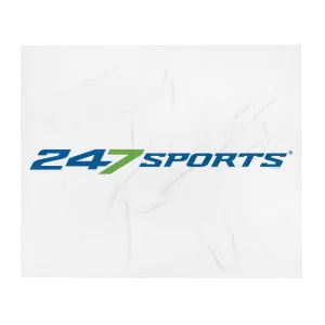 247 Sports Primary Logo Throw Blanket