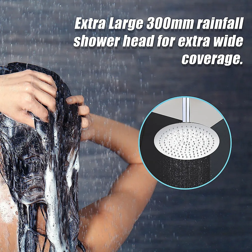 300mm Shower Head | Round 304SS Chrome Showerhead