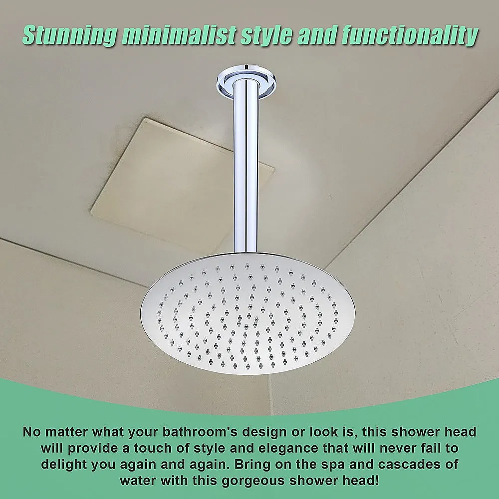 300mm Shower Head | Round 304SS Chrome Showerhead