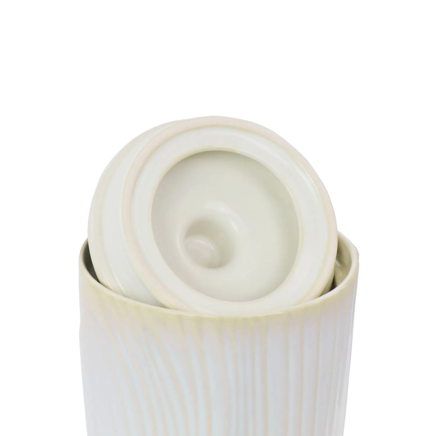 523-8858, MST Faux Bois 5"x 7.65" Canister W/Lid