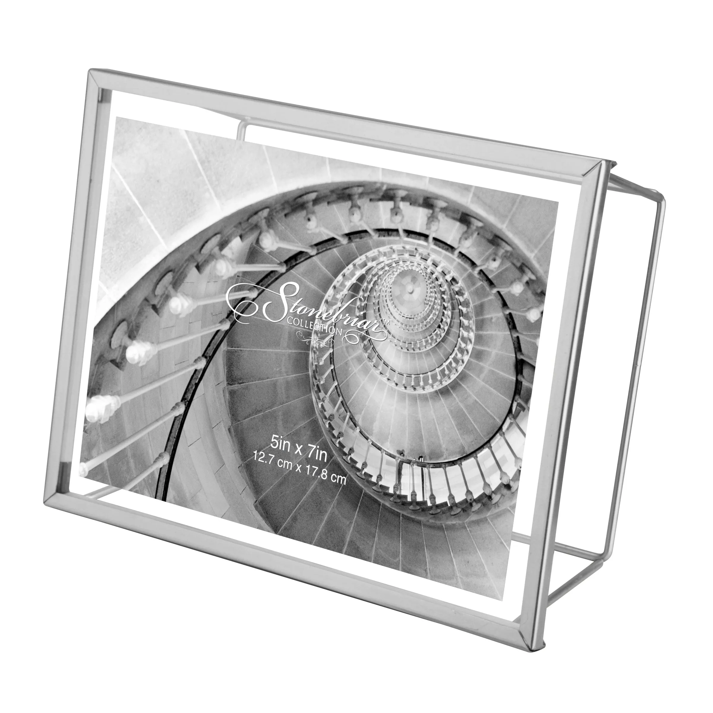 5x7 Wire Frame - Metallic Silver
