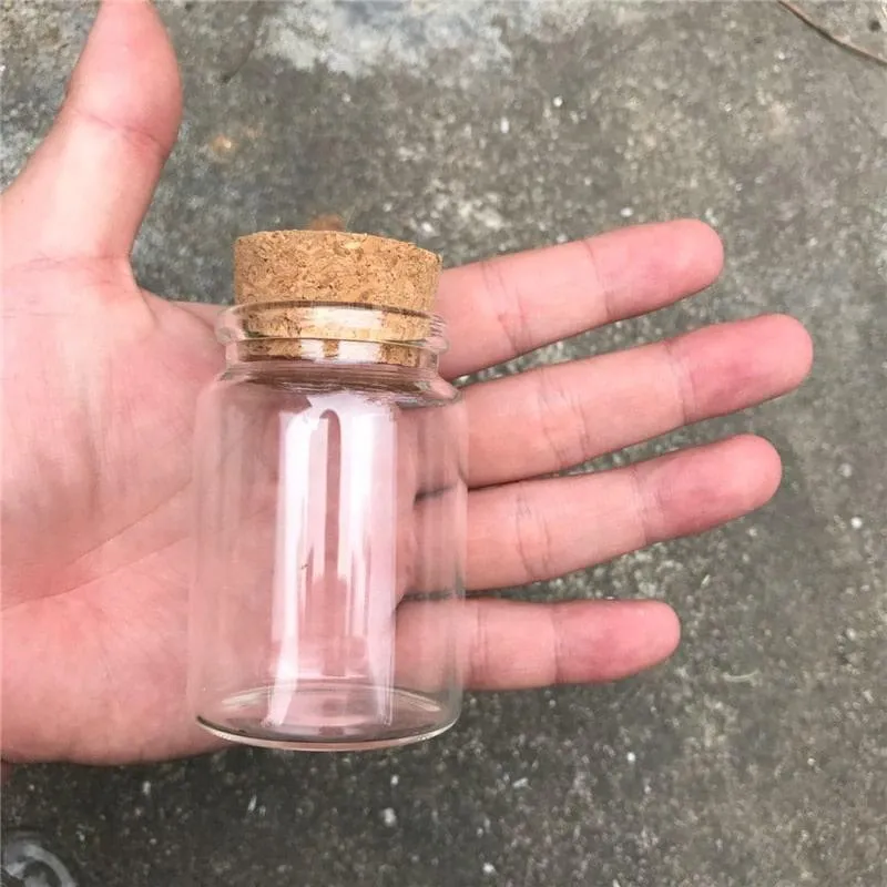 80 ml Glass Spice Jar with Cork Lid