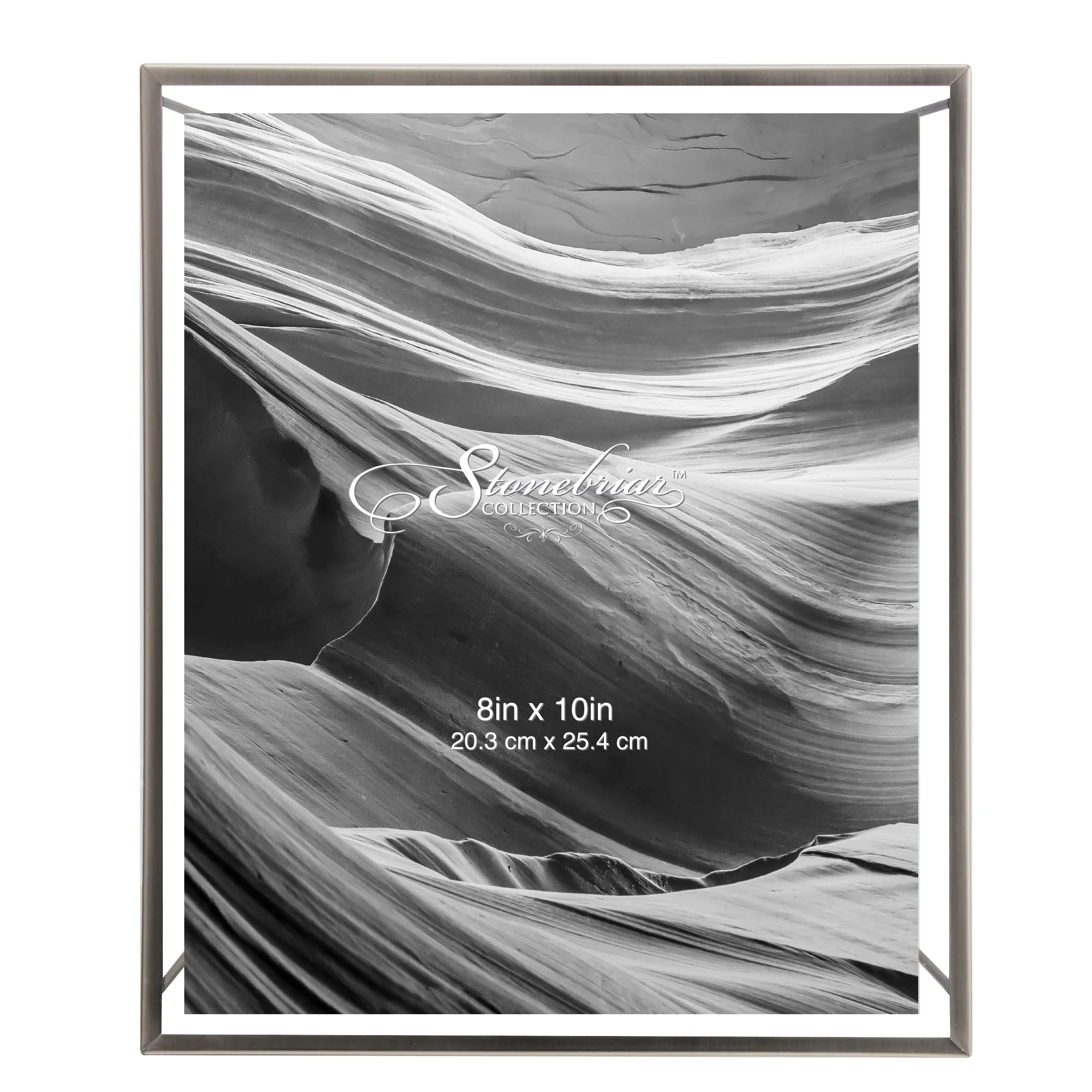 8x10 Wire Frame - Brushed Gunmetal