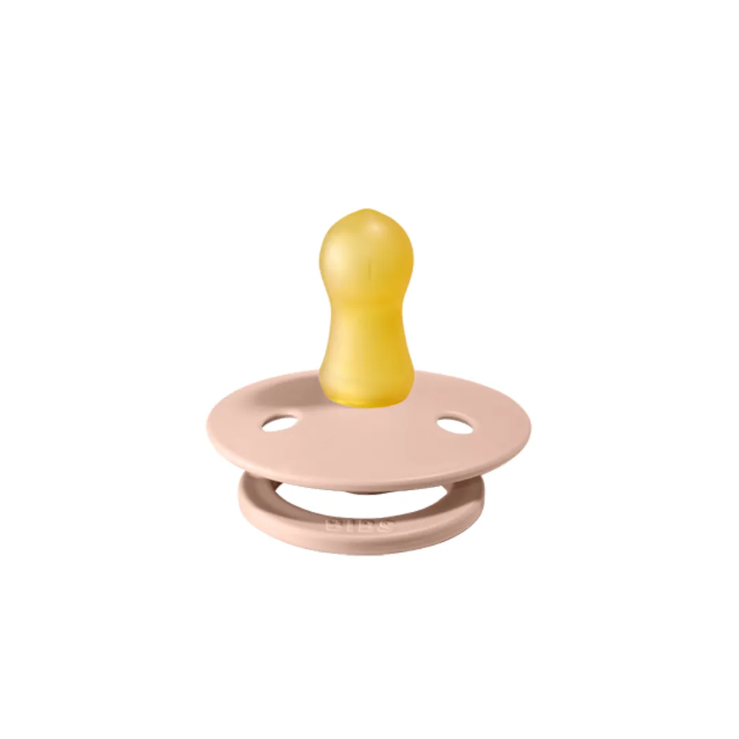 BIBS Dummies/Soothers 2 pack Size 1 - Blush