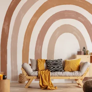 Boho Watercolor Rainbow Wall Sticker