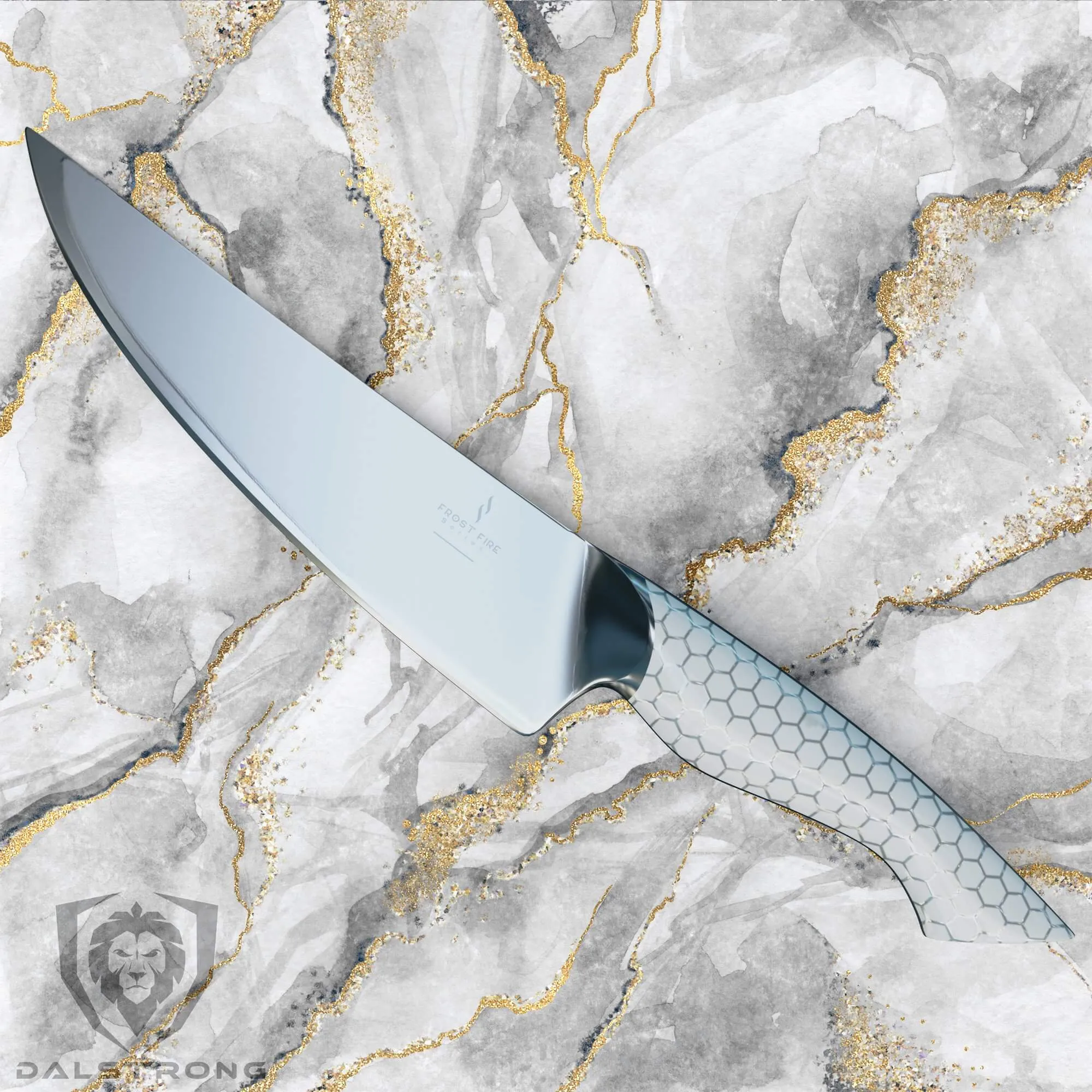 Chef's Knife 8" | Frost Fire Series | NSF Certified Dalstrong ©