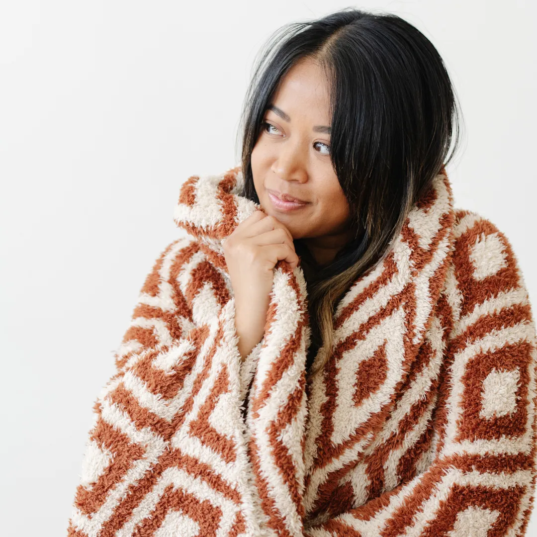 DOUBLE-LAYER BAMBONI THROW BLANKETS