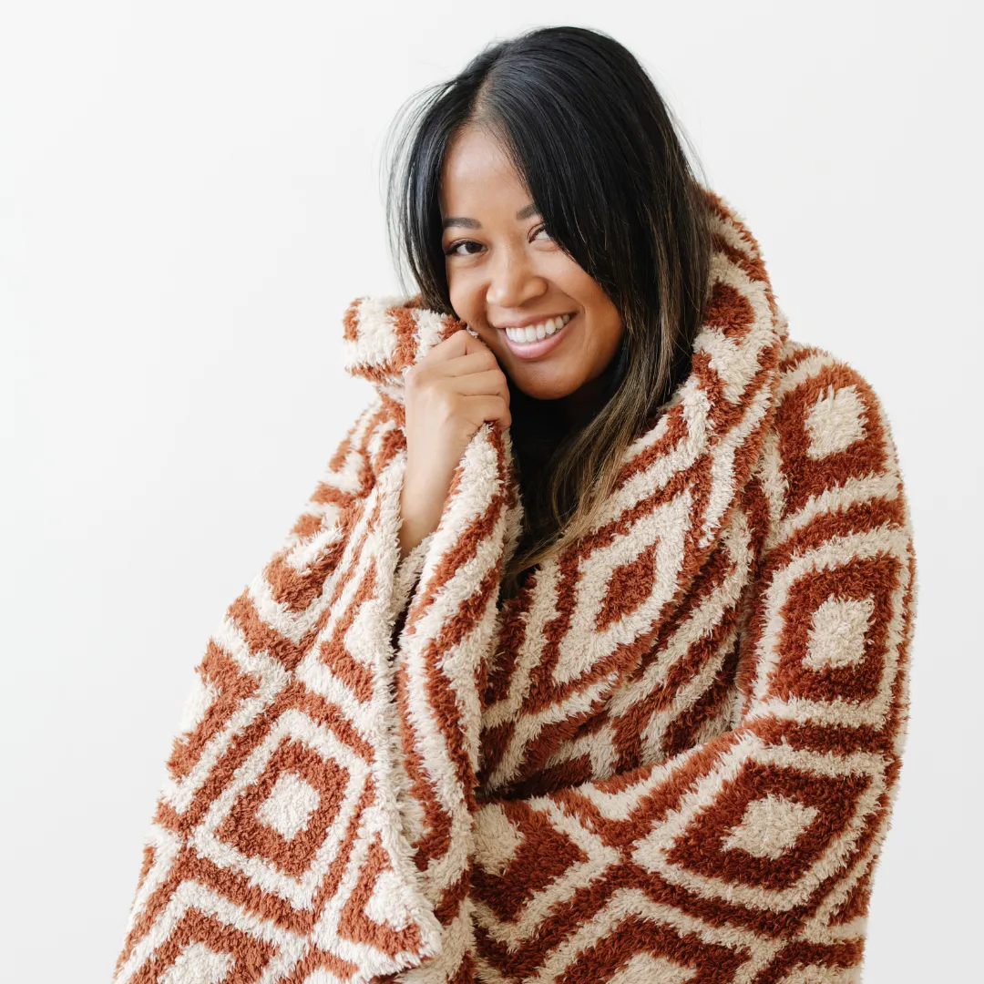 DOUBLE-LAYER BAMBONI THROW BLANKETS
