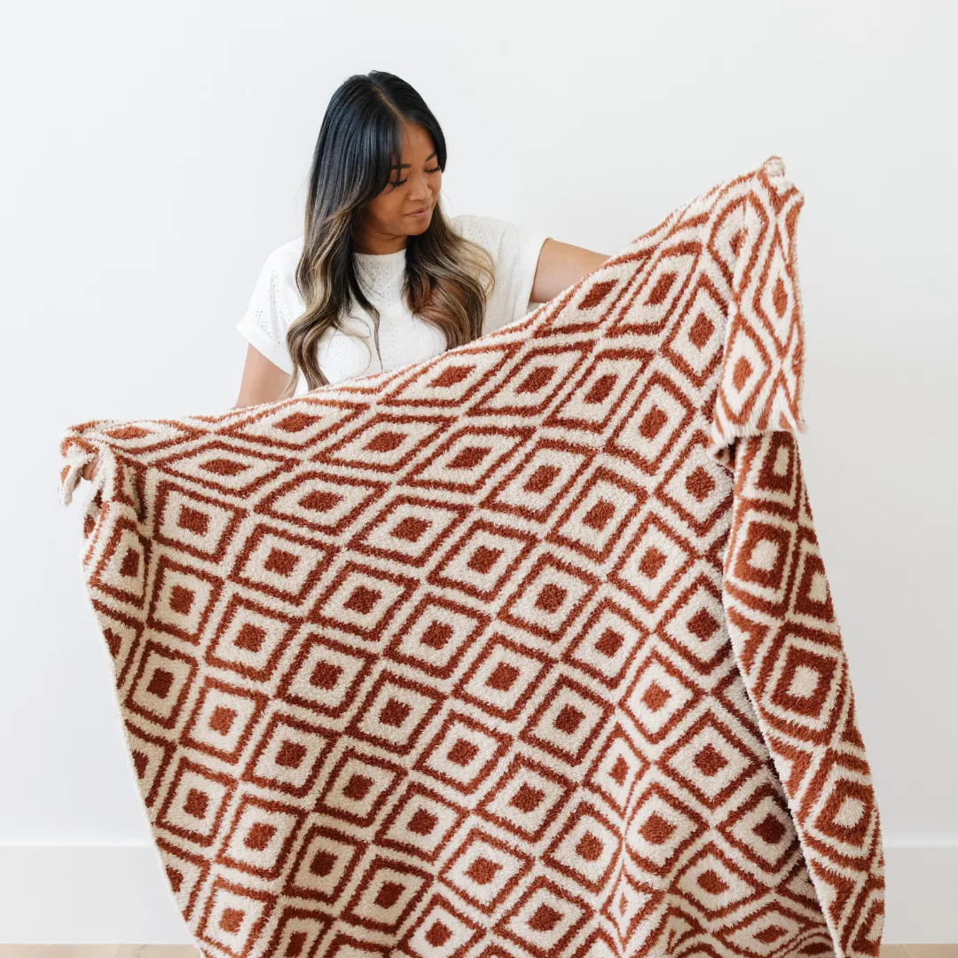 DOUBLE-LAYER BAMBONI THROW BLANKETS