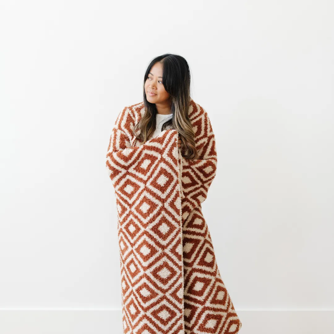 DOUBLE-LAYER BAMBONI THROW BLANKETS