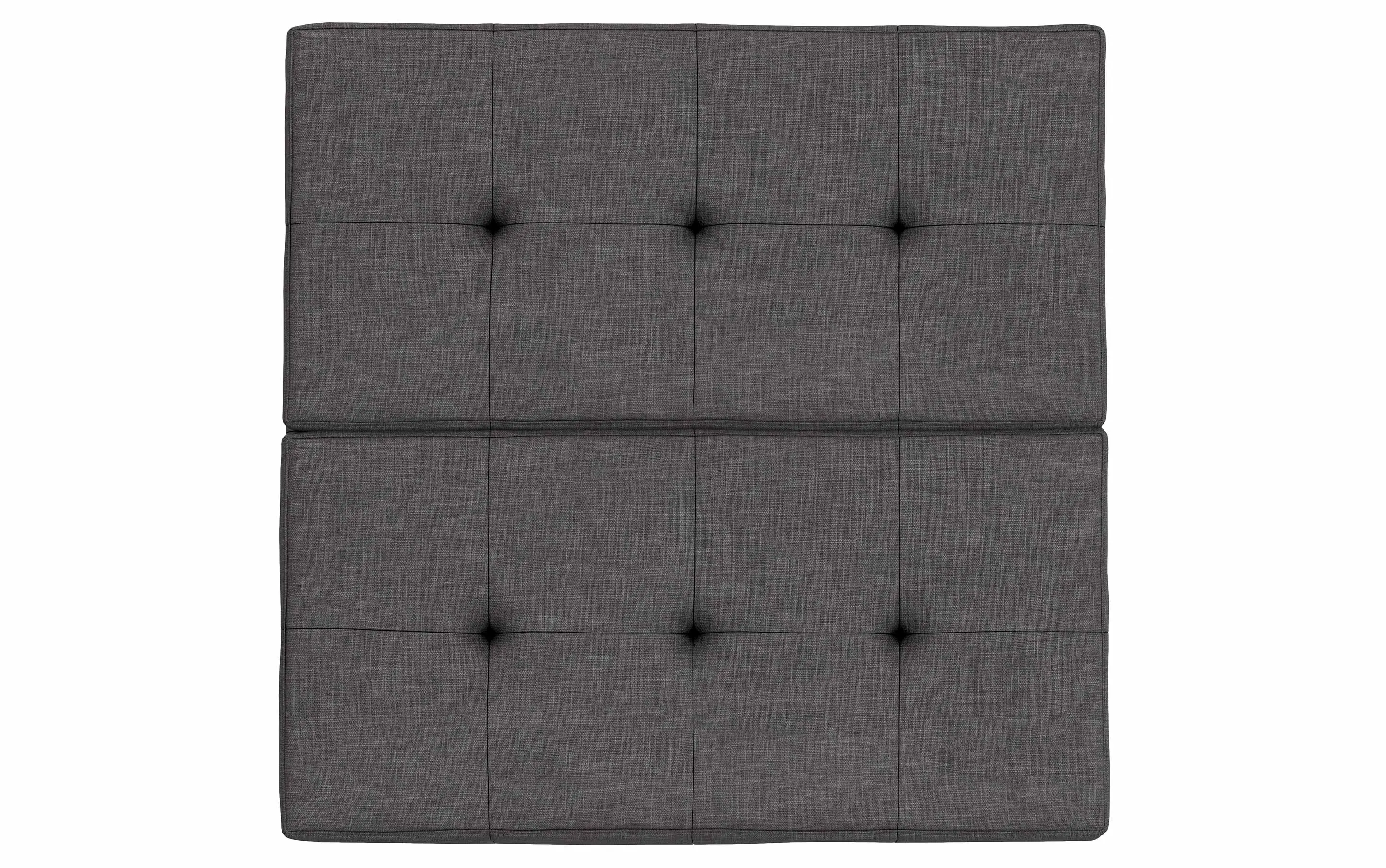 Dover Lift Top Coffee Table Storage Ottoman In Linen