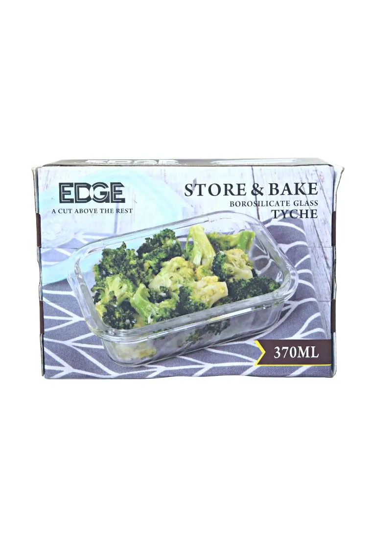 Edge Glass Rectangular Food Keeper
