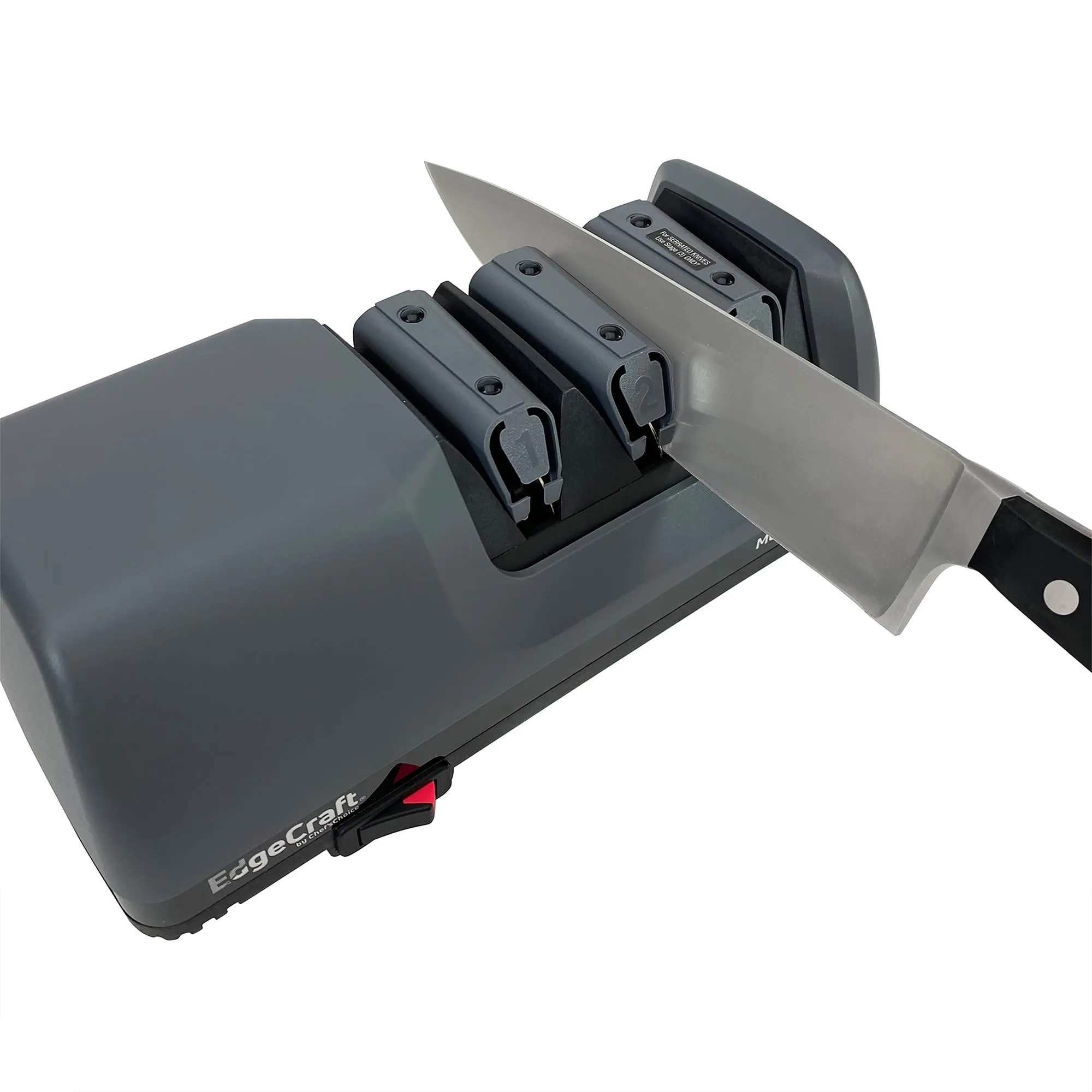 EdgeCraft Model E120 Professional Electric Knife Sharpener, in Gray