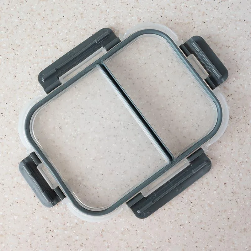 Flavour Tight Glass Lunch Box - Black