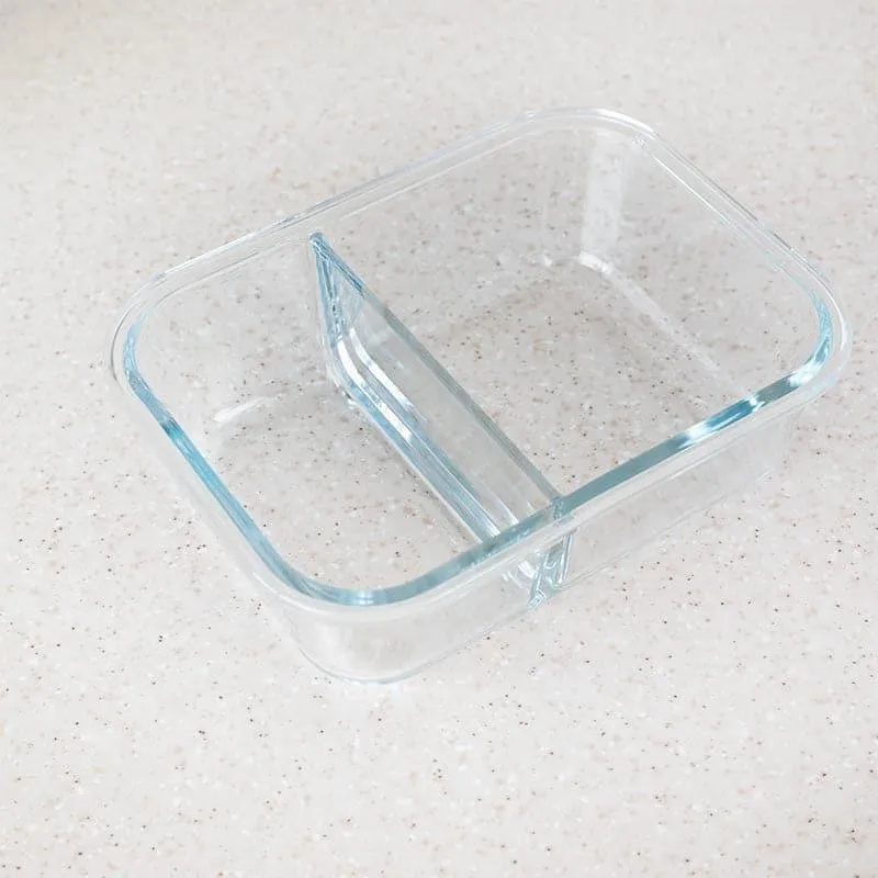 Flavour Tight Glass Lunch Box - Black