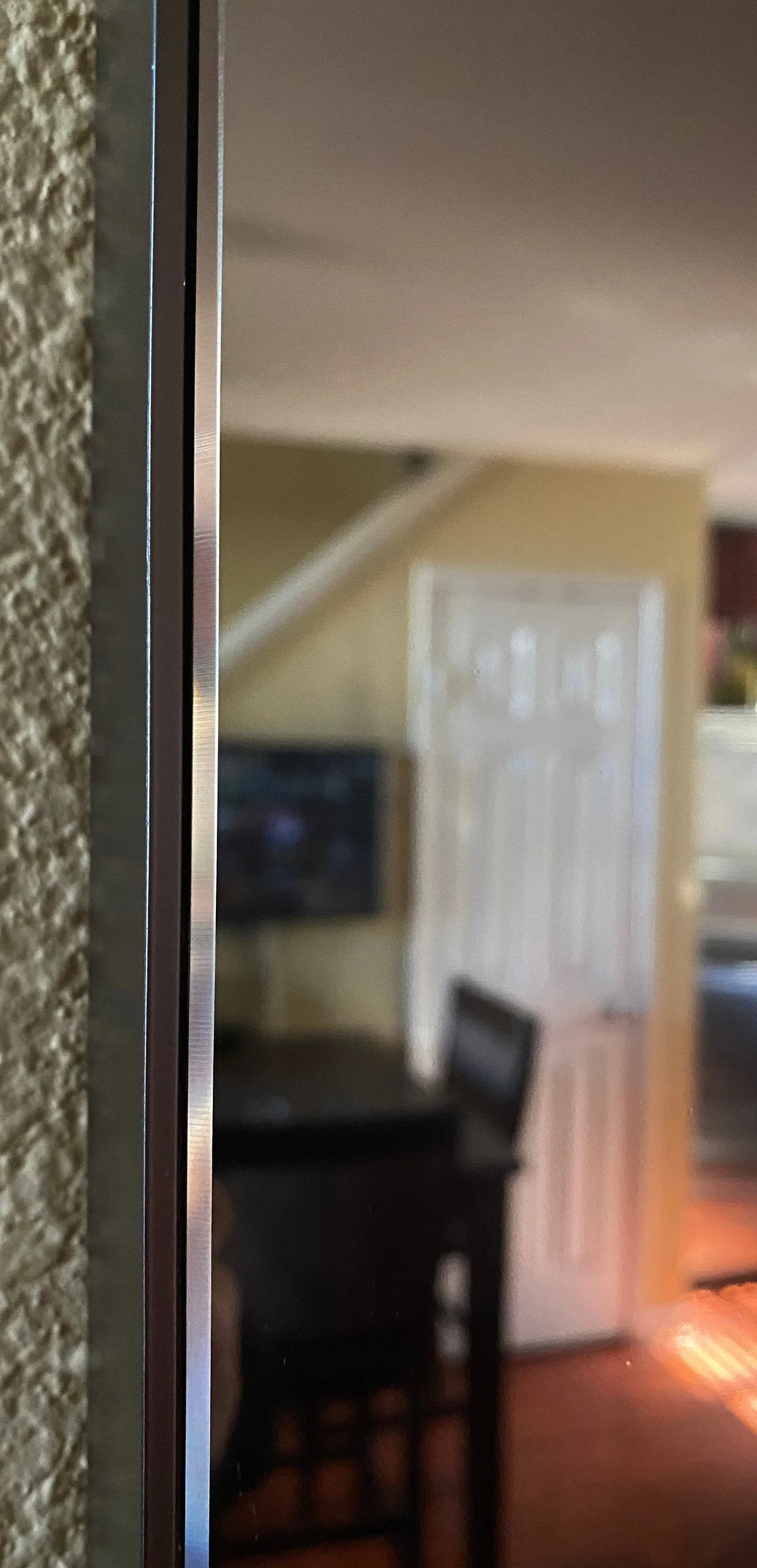 Framed DAKboard Smart Mirror - 32"HD Display in 19"X30"X2" Satin Black Aluminum Frame