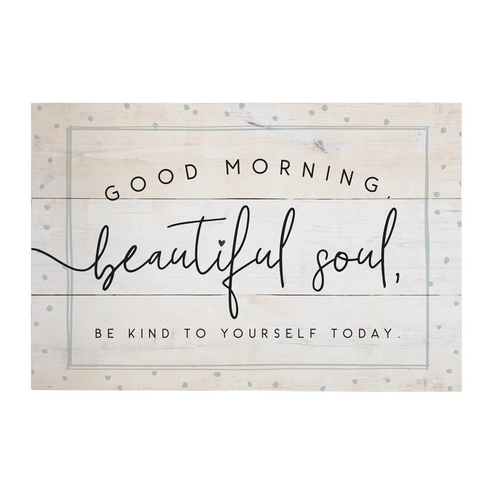 FRAMED PHRASE—“Beautiful Soul”