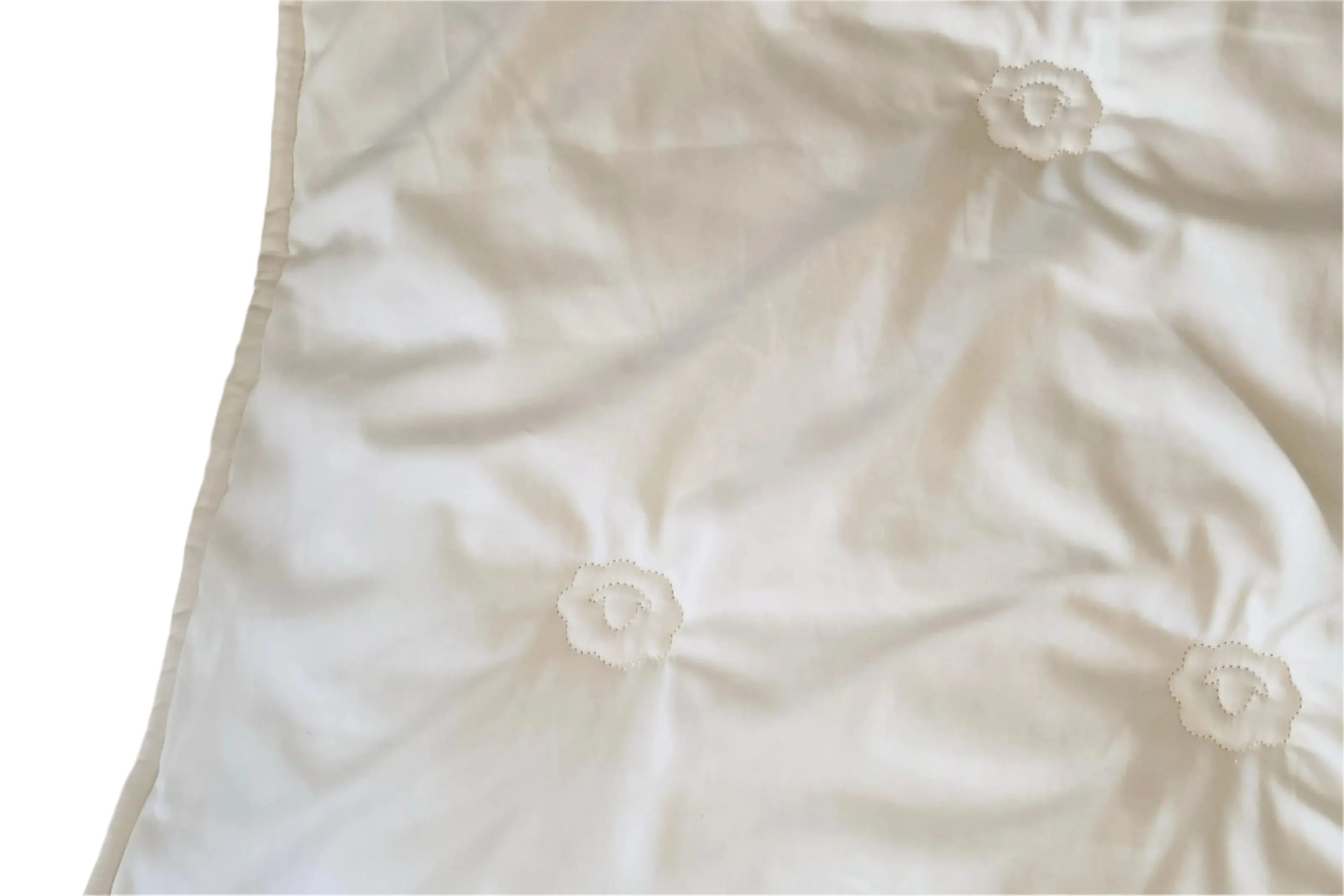 Holy Lamb Organics Natural Wool Crib Comforter