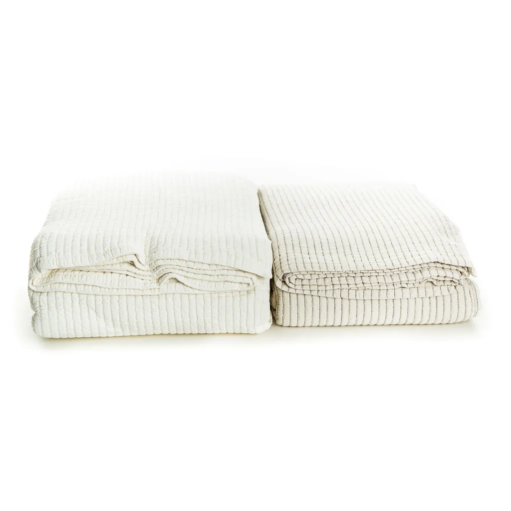 Hudson Striped Matelasse