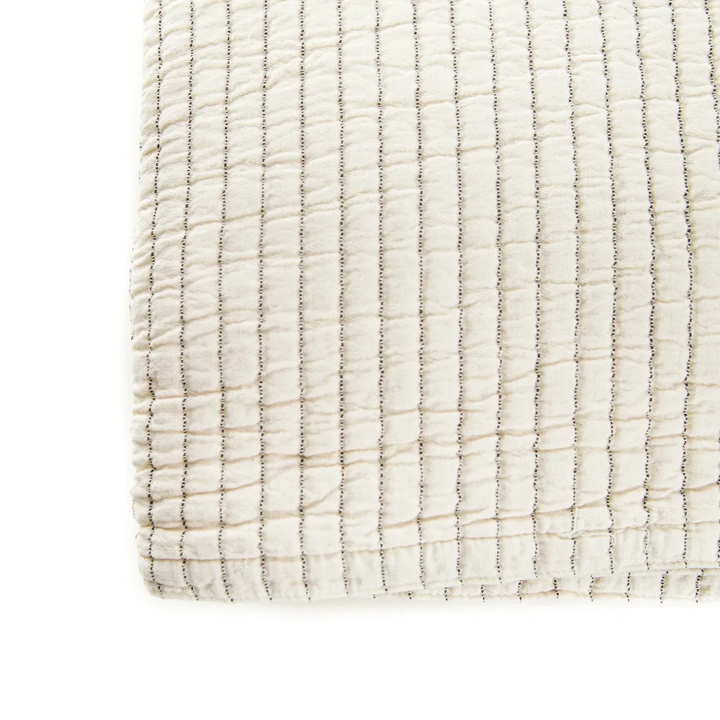 Hudson Striped Matelasse