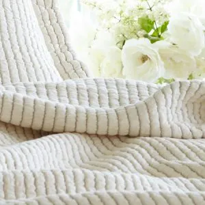 Hudson Striped Matelasse