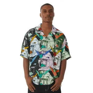 HUF X GUNDAM HEADS S/S RESORT SHIRT