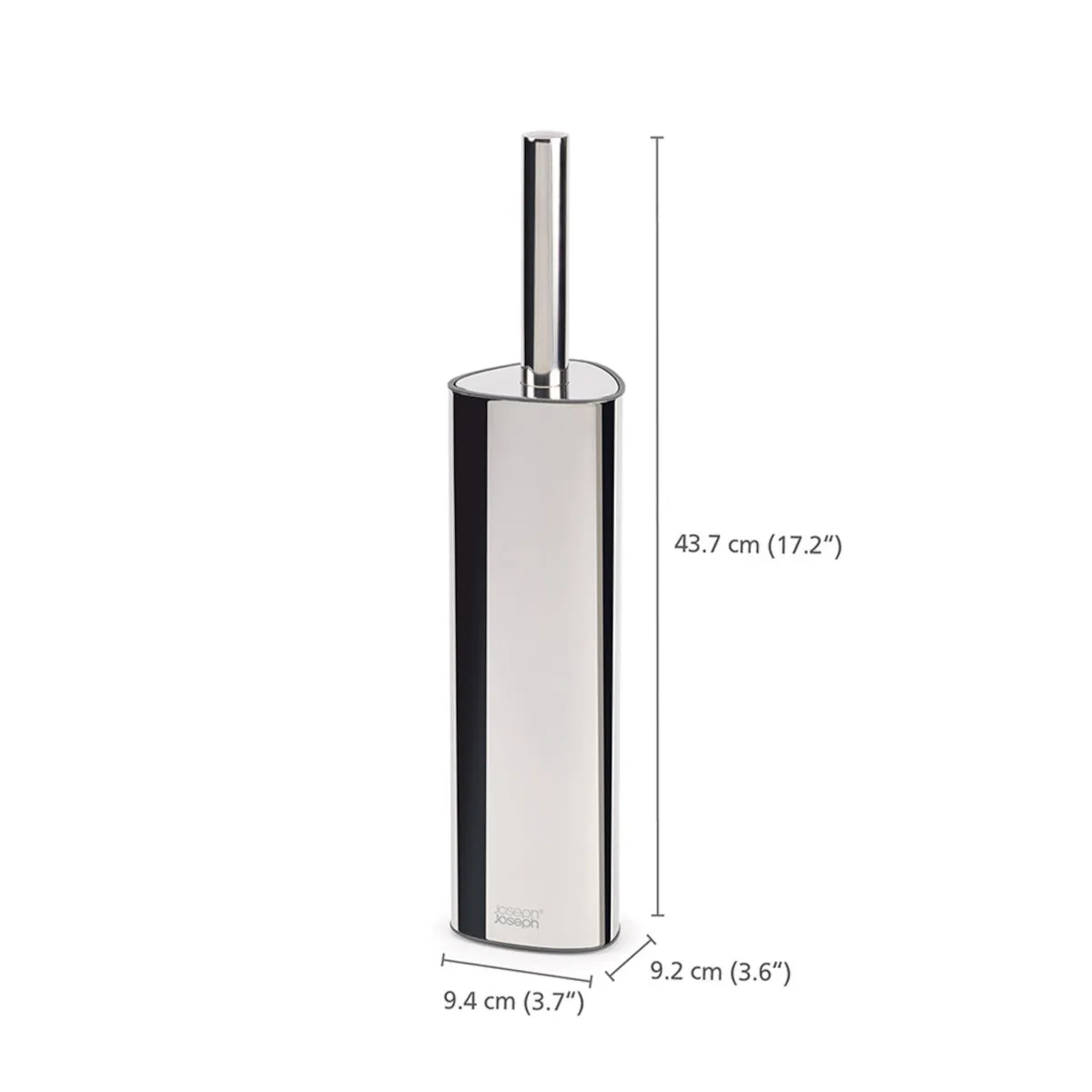 Joseph Joseph Flex 360 Luxe Steel Toilet Brush