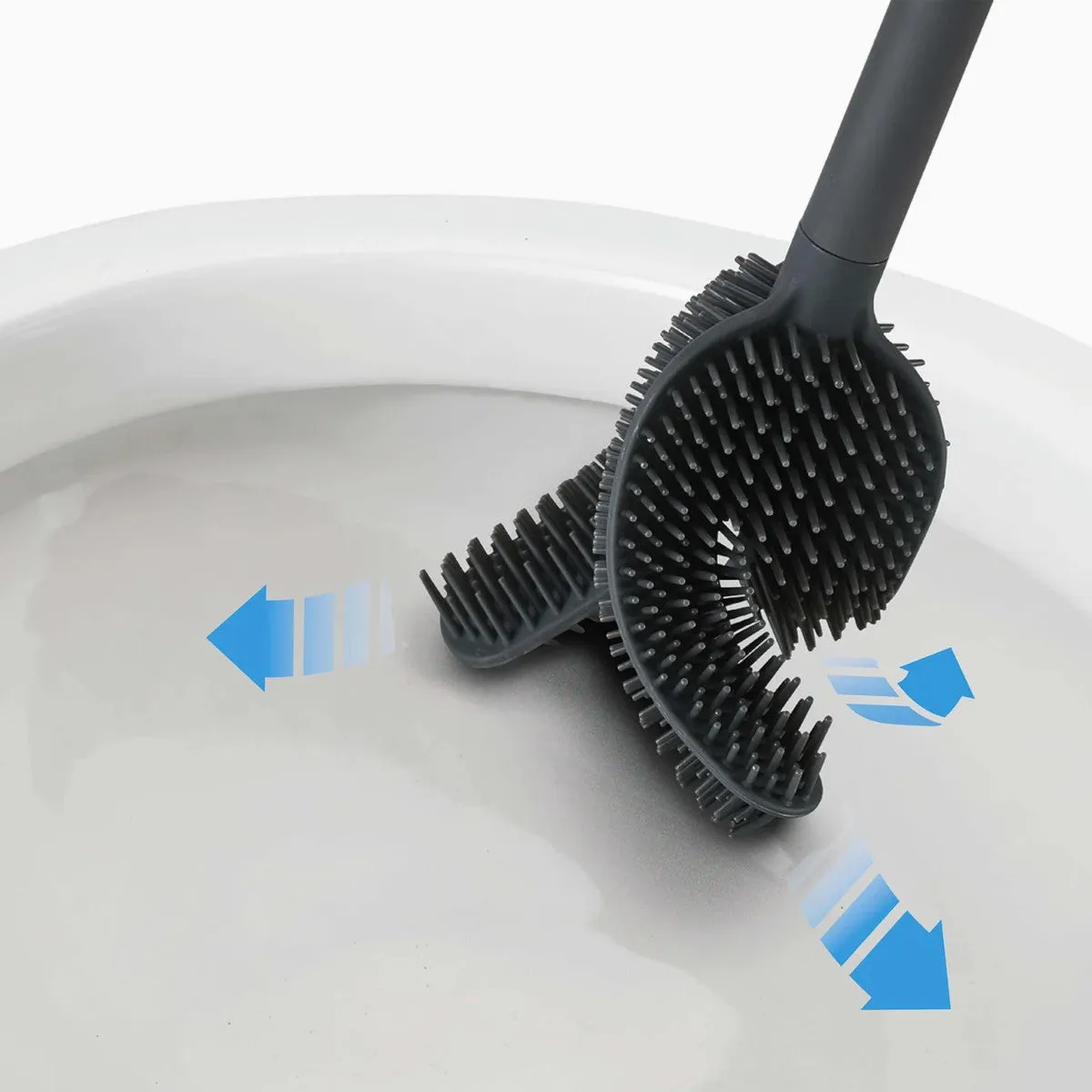 Joseph Joseph Flex 360 Luxe Steel Toilet Brush