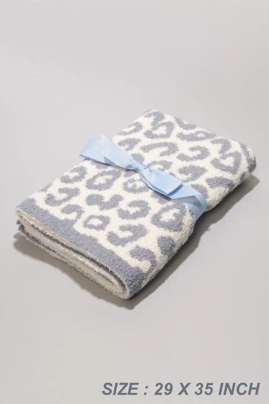 Kids Leopard Throw Blanket