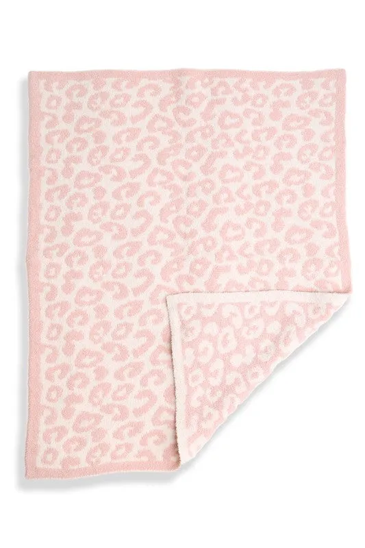 Kids Leopard Throw Blanket