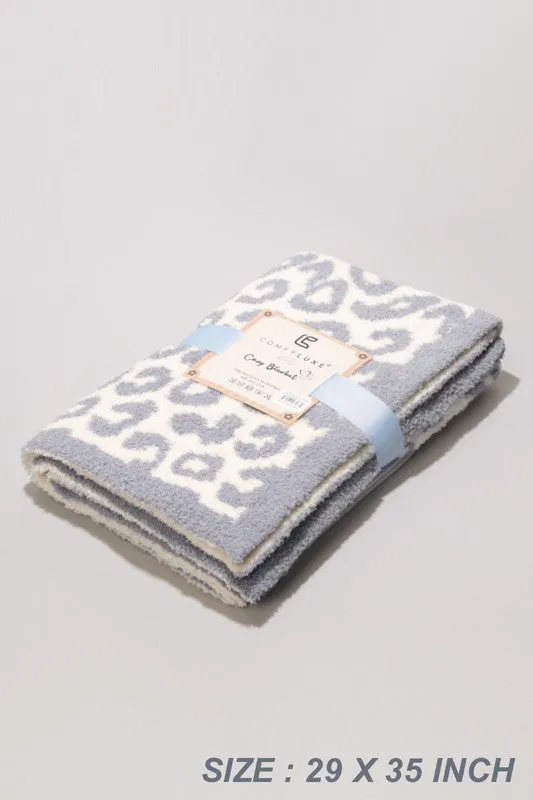 Kids Leopard Throw Blanket