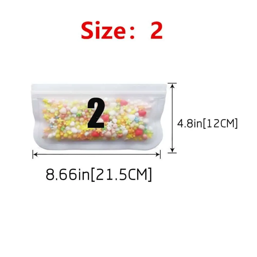 Leakproof Food Storage Bag 12 Pcs Set