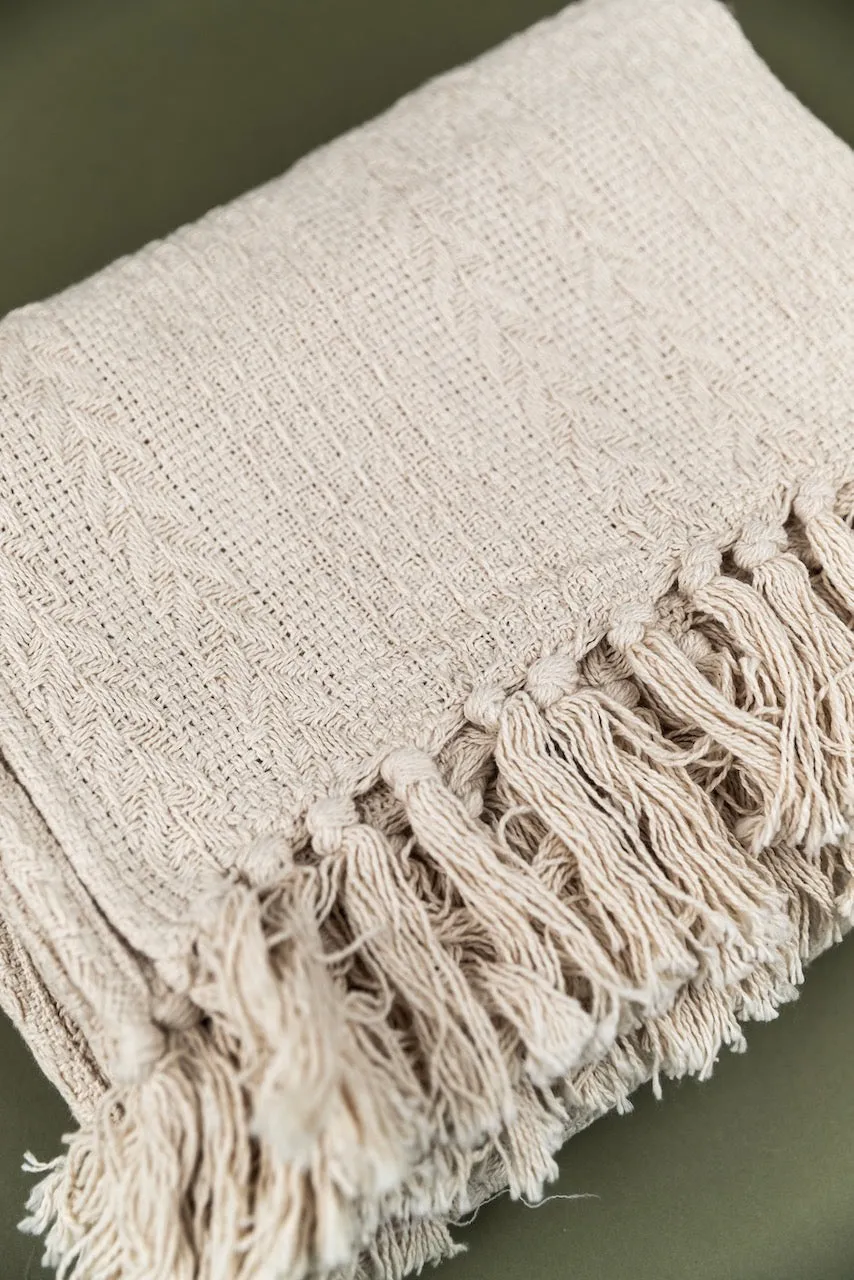 Little Moments Fringe Throw Blanket