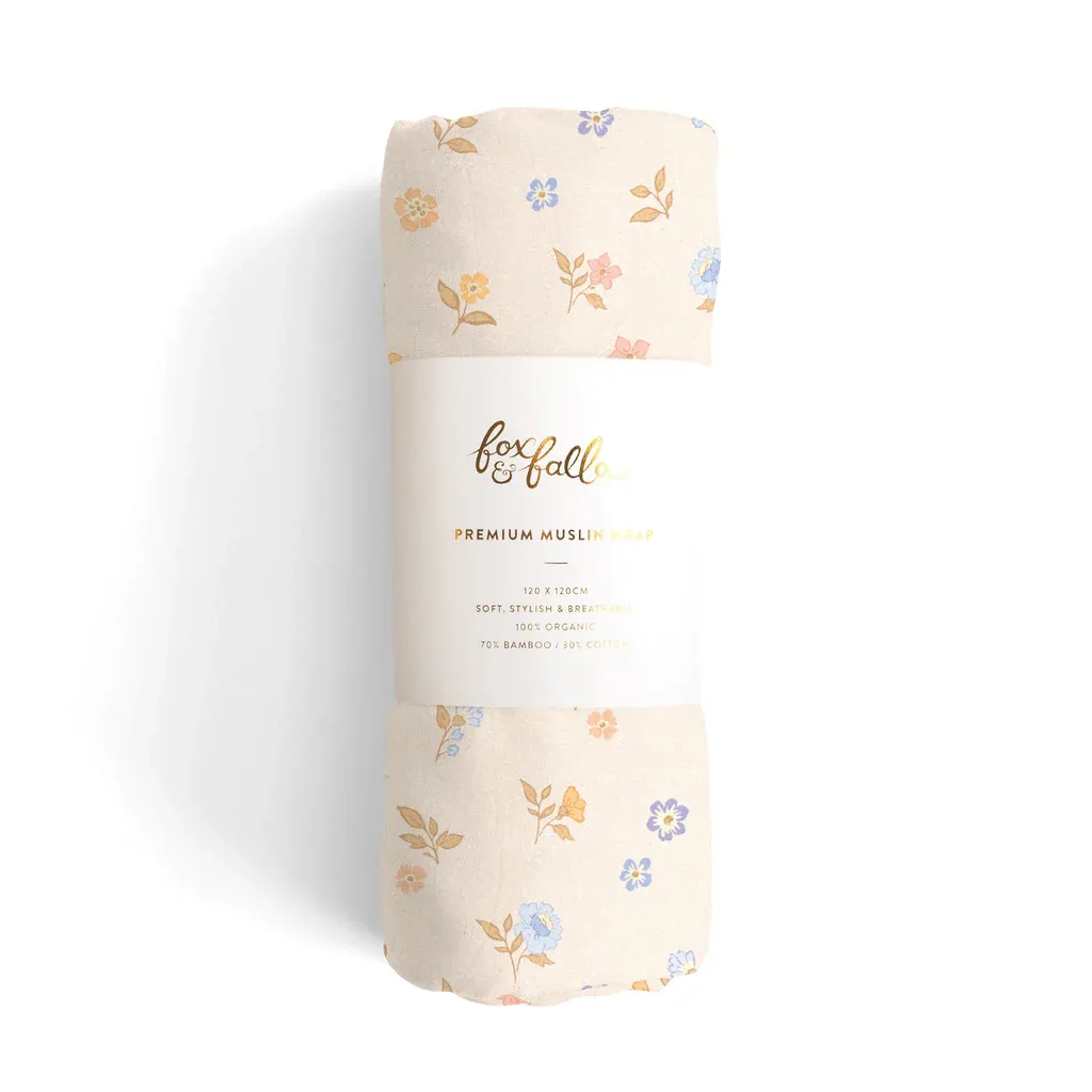 Meadow Organic Muslin Wrap Swaddle