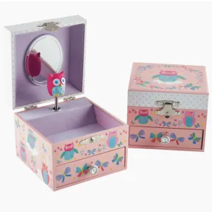 Owl   Butterfly Jewelry Box - Music: Beautiful Dreamer by Floss & Rock