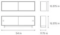 Perch Full Size Loft Console by Oeuf