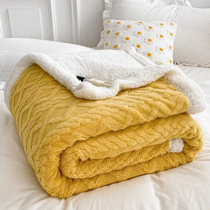 Plaid Wool Blanket