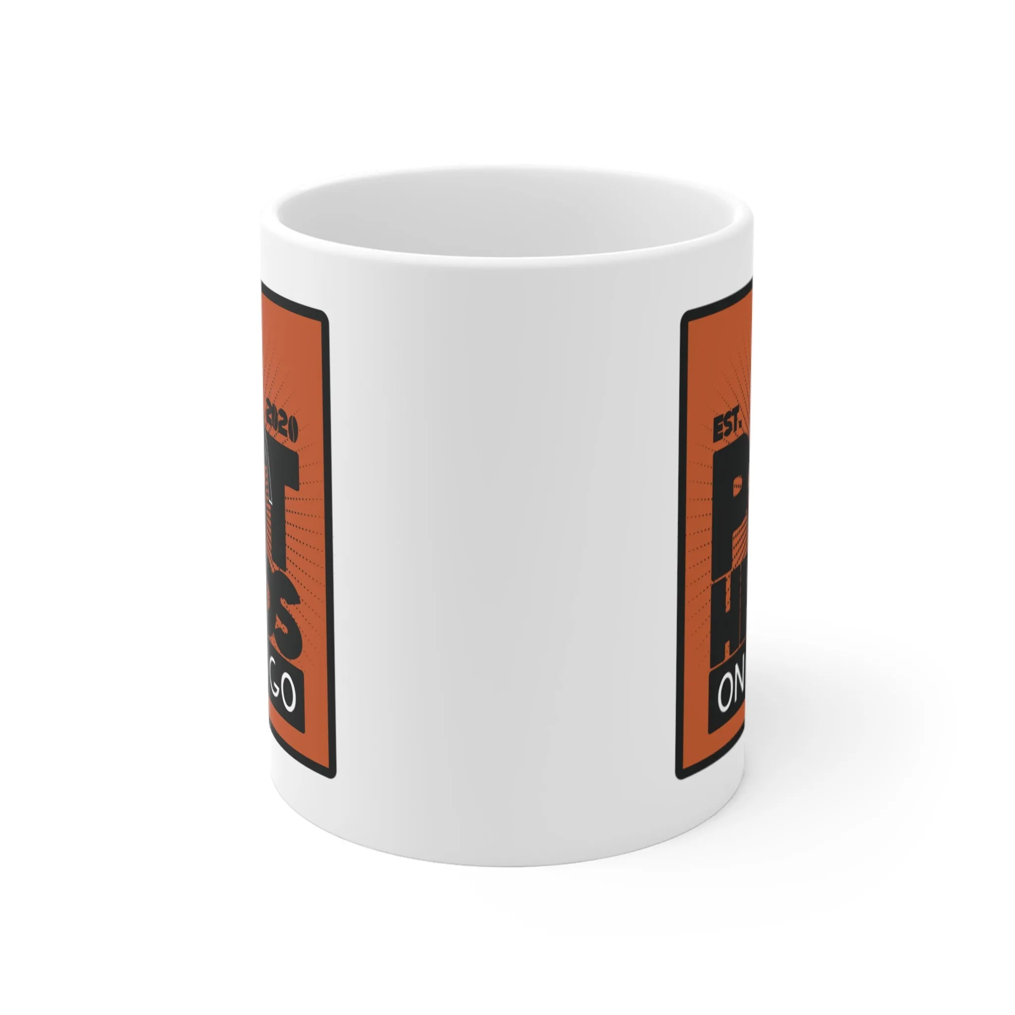 Pot Heads On The Go 11oz Ceramic Coffee Mug - Reefmonkey