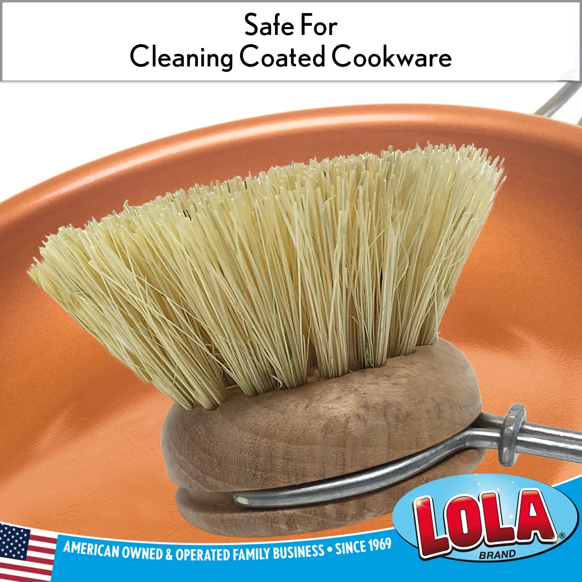 Replacement Head For "The Original" Tampico Vegetable & Dish Brush™ - Small Head