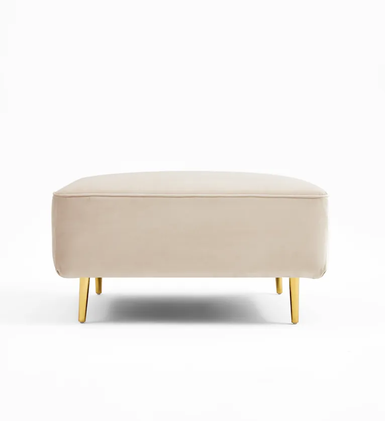 Rubeza Sofia / Cricket Ottoman - Warm Sand