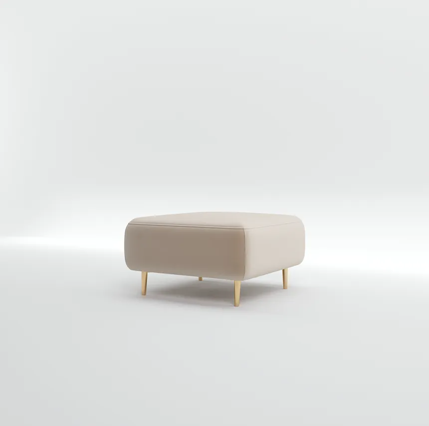 Rubeza Sofia / Cricket Ottoman - Warm Sand