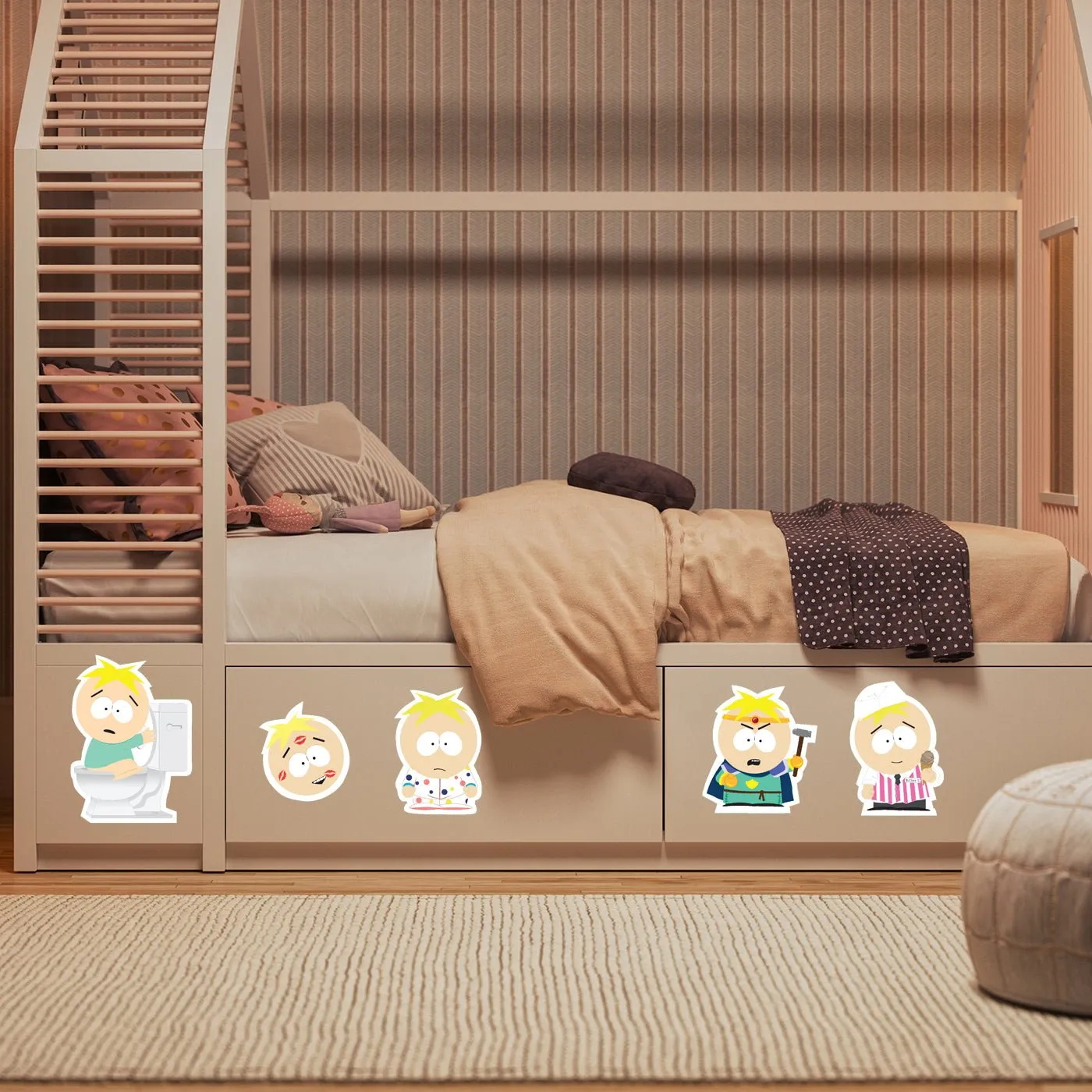 South Park Butters Wall Sticker Sheet