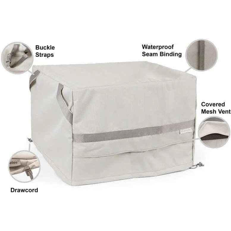 Square Ottoman Cover - Prestige