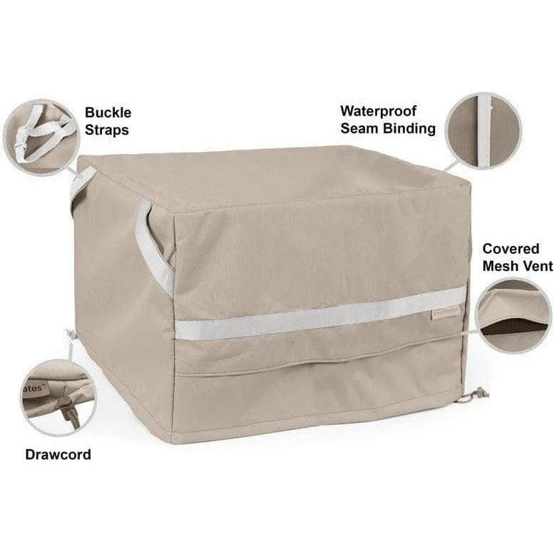 Square Ottoman Cover - Prestige