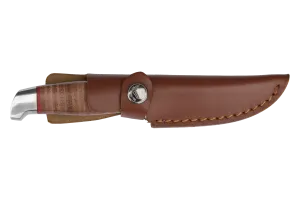 TK Retro - Stacked Leather Fixed Blade