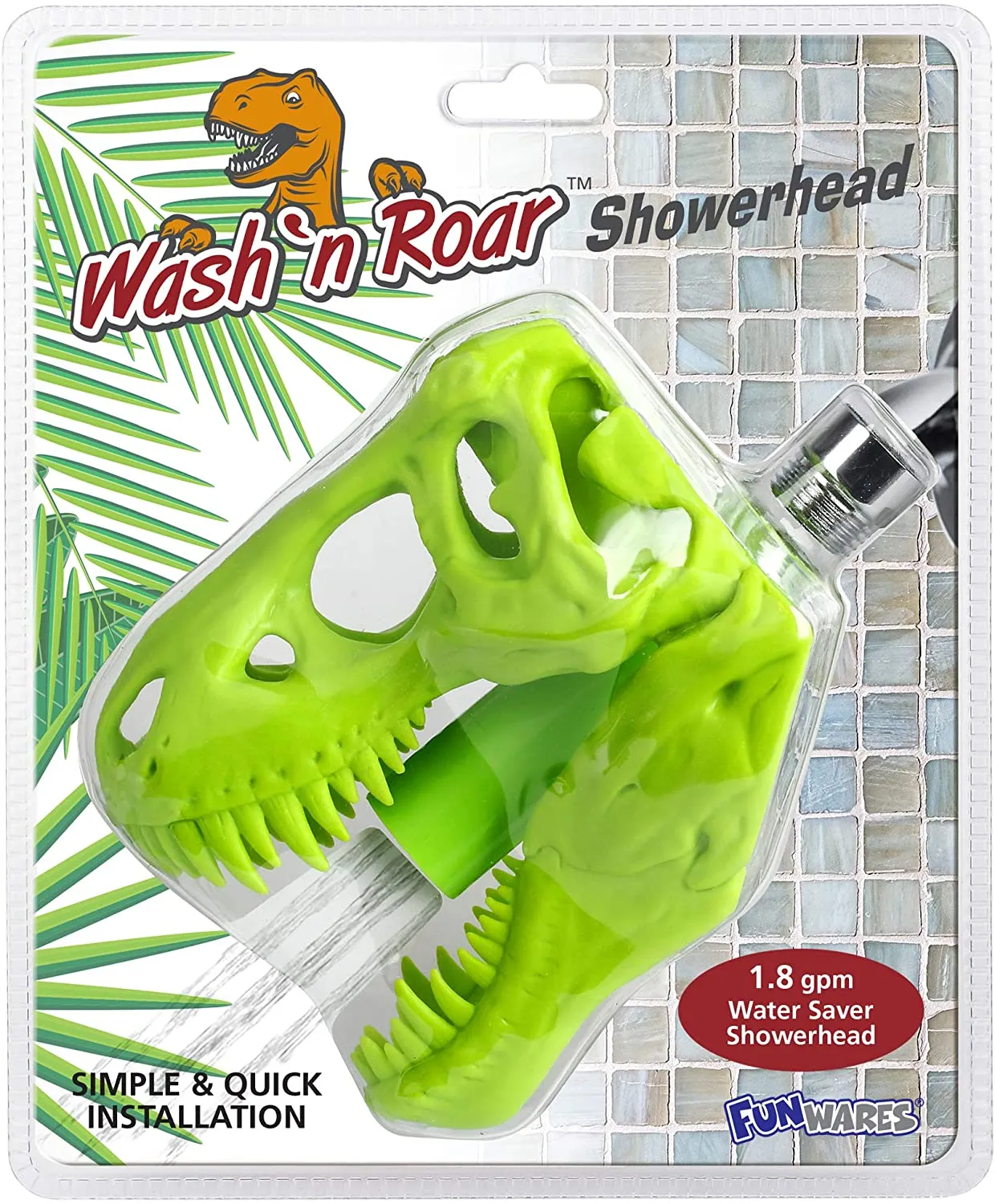Wash 'n Roar Shower Head